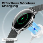 ⁦"Xwatch-US13-Black (RoseGold +1$)"⁩ - الصورة ⁦9⁩