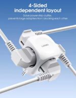 ⁦LDNIO EU Socket Extender With 4 AC outlets⁩ - الصورة ⁦2⁩