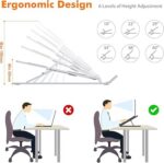 ⁦Laptop Stand for Desk⁩ - الصورة ⁦3⁩