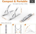 ⁦Laptop Stand for Desk⁩ - الصورة ⁦2⁩