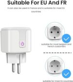 ⁦Tuya Smart Home WiFi Socket Plug 16A Smart⁩ - الصورة ⁦6⁩