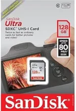 SanDisk Ultra Plus 128GB SDXC UHS-I Memory Card