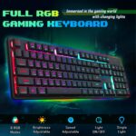 ⁦REDRAGON WIRED GAMING KEYBOARD & MOUSE S107RGB⁩ - الصورة ⁦2⁩